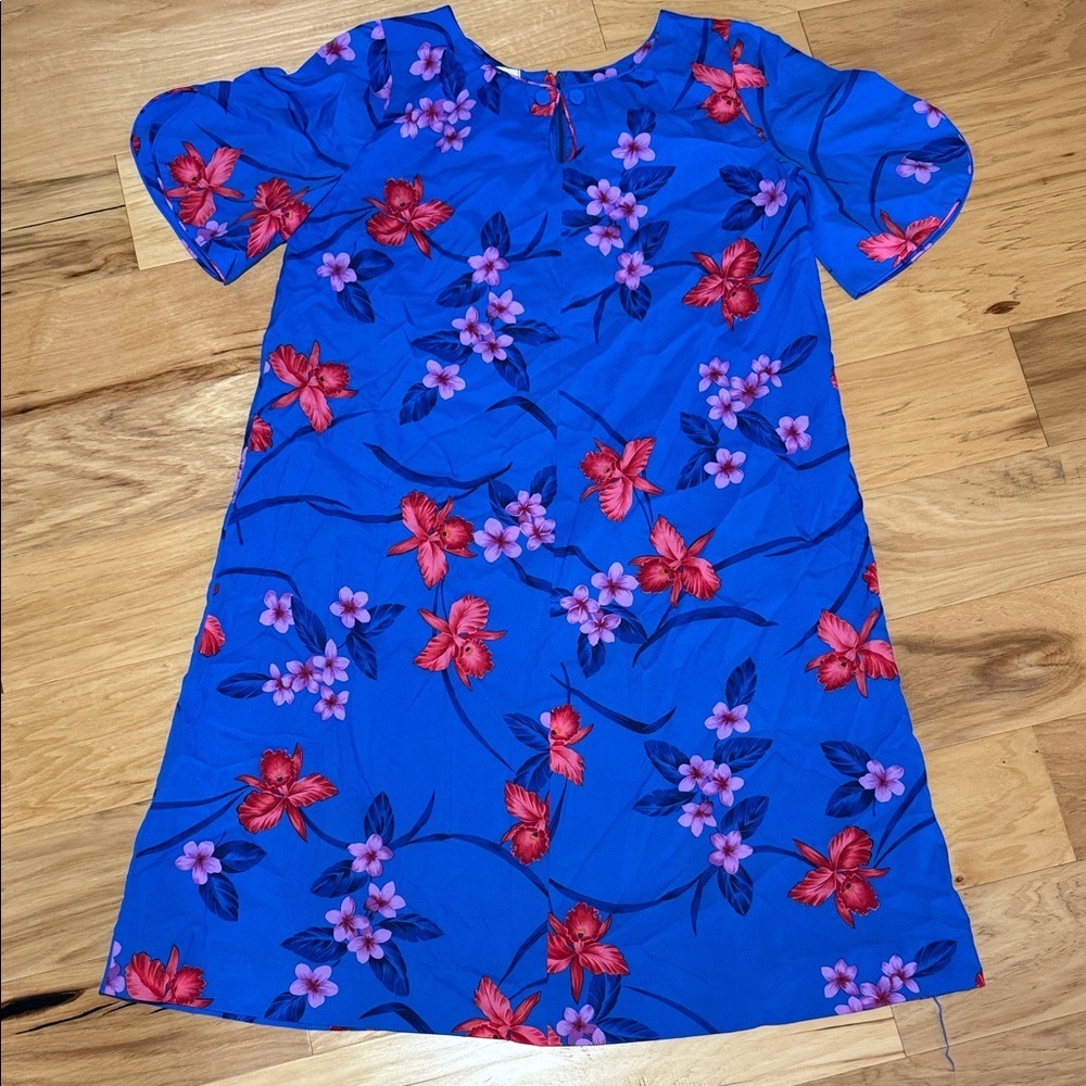 Royal Hawaiian Dress Floral Vintage
